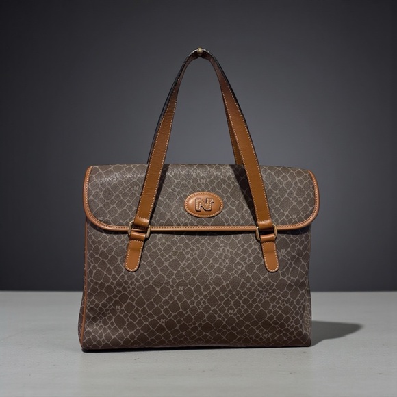 Nina Ricci Handbags - Vintage Nina Ricci Logo Tote / Shoulder Bag